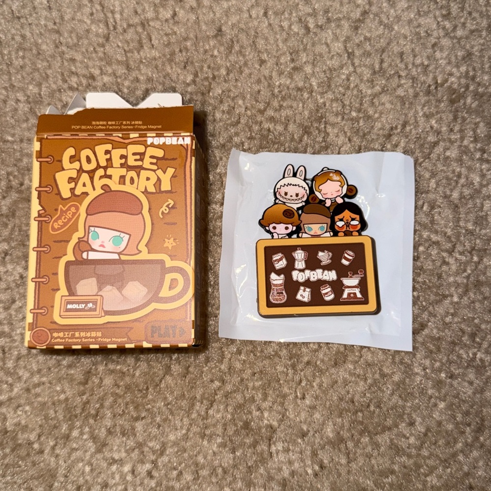 Secret new Pop Mart Coffee Factory Figure